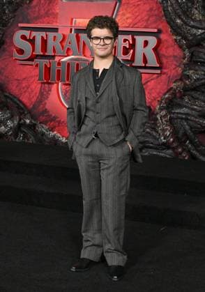 ˜Stranger Things 5™ World Premiere Gaten Matarazzo arriving to the Stranger Things 5™ world premiere held at the TCL Chinese Theatre on November 6, 2025 in Hollywood, Ca. Hollywood TCL Chinese Theatre California USA Copyright: xLISAxOConnor xAFF-USA.COMx
