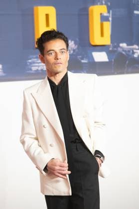 London, England, United Kingdom: Nuremberg film premiere in Leicester Square, London. Pictured: Rami Malek London United Kingdom  - ZUMAp169 20251106_zea_p169_1066 Copyright: xCRISTINAxMASSEIx