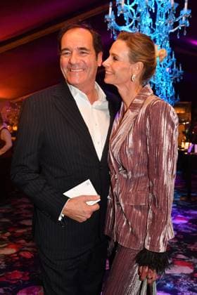 Thomas Ohrner und Anne Arnoldt bei der Teatro - Secret Garden Premiere am 6.11.2025 im Spiegelpalast in Muenchen Teatro Dinnershow Secret Garden Gala Premiere 2025 in Muenchen