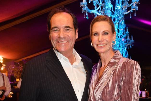 Thomas Ohrner und Anne Arnoldt bei der Teatro - Secret Garden Premiere am 6.11.2025 im Spiegelpalast in Muenchen Teatro Dinnershow Secret Garden Gala Premiere 2025 in Muenchen