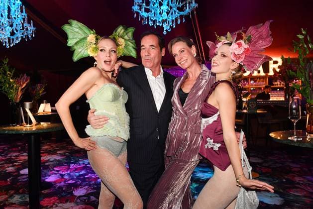 Thomas Ohrner und Anne Arnoldt bei der Teatro - Secret Garden Premiere am 6.11.2025 im Spiegelpalast in Muenchen Teatro Dinnershow Secret Garden Gala Premiere 2025 in Muenchen