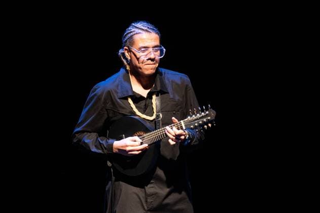 JAZZMADRID concert the JAZZMADRID concert at the Fernanda Gomez Theatre in Madrid, November 6, 2025, Spain. Featuring: Brazilian jazz mandolinist Hamilton de Holanda performs during the JAZZMADRID concert at the Fernanda Gomez Theatre in Madrid, November 6, 2025, Spain. Where: Madrid, Spain When: 06 Nov 2025 Credit: Oscar Gonzalez WENN Madrid Spain Copyright: xOscarxGonzalez WENNx wenn40768439 OFA ZOJx wenn40768439