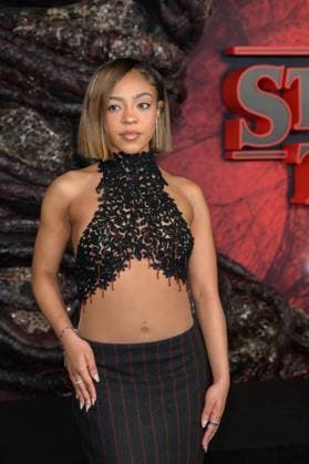 Stranger Things 5 Premiere - Los Angeles, USA LOS ANGELES, USA. November 06, 2025: Priah Ferguson at the premiere for Netflix s Stranger Things 5 at the TCL Chinese Theatre. Los Angeles CA USA  Copyright: xPaulxSmith Featureflashx