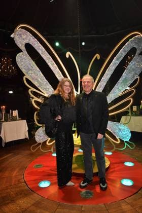 Günther Sigl mit Ehefrau Premiere Teatro Secret Garden Spiegelpalast München Riem München 06. November 2025