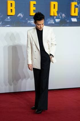 Nuremberg Premiere - London Rami Malek attends the Nuremberg UK Premiere at Odeon Luxe Leicester Square (Photo by Lounis Tiar) London United Kingdom  Copyright: xLounisPhotography ABACAx