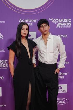 Photocall of Los40 Music Awards Santander 2025 in Valencia Mariang Maturana and Carlos Peguer La Pija y la Quinqui during the photocall prior to the Los40 Music Awards Santander 2025, at the Roig Arena, on November 7, 2025, in Valencia, Comunidad Valenciana Spain This edition marks the 20th anniversary of the awards, considered one of the most important music events in Spain and internationally 07 NOVEMBER 2025 MUSIC FAMOUS SINGERS LOS 40 POSADO PHOTOCALL Valencia Comunidad Valenciana Valencia Comunidad Valenciana Spain  Copyright: xJorgexGilx 7083832