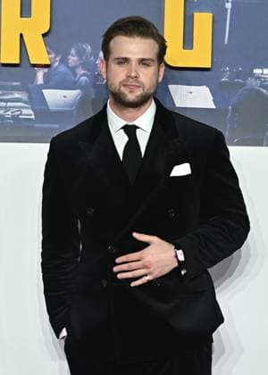Leo Woodall attends Nuremberg UK Premiere at Odeon Luxe Leicester Square in London, England. UK. Thursday 6th November 2025 Copyright: xJamesxWarrenx adzen785