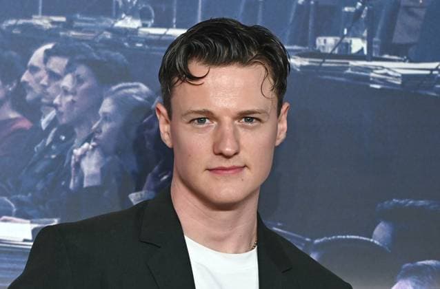 Jonty Peach attends Nuremberg UK Premiere at Odeon Luxe Leicester Square in London, England. UK. Thursday 6th November 2025 Copyright: xJamesxWarrenx adzen806