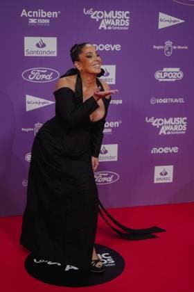 Photocall of Los40 Music Awards Santander 2025 in Valencia Influencer Anabel Pantoja during the photocall prior to the Los40 Music Awards Santander 2025, at the Roig Arena, on November 7, 2025, in Valencia, Comunidad Valenciana Spain This edition marks the 20th anniversary of the awards, considered one of the most important music events in Spain and internationally 07 NOVEMBER 2025 MUSIC FAMOUSES SINGERS LOS 40 POSED PHOTOCALL Valencia Comunidad Valenciana Valencia Comunidad Valenciana Spain  Copyright: xJorgexGilx 7084238