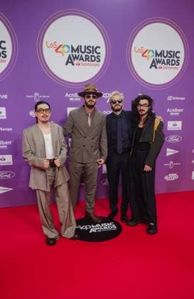 Photocall of Los40 Music Awards Santander 2025 in Valencia The group Morat during the photocall prior to the Los40 Music Awards Santander 2025, at the Roig Arena, on November 7, 2025, in Valencia, Comunidad Valenciana Spain This edition marks the 20th anniversary of the awards, considered one of the most important music events in Spain and internationally 07 NOVEMBER 2025 MUSIC FAMOUS SINGERS LOS 40 POSED PHOTOCALL Valencia Comunidad Valenciana Valencia Comunidad Valenciana Spain  Copyright: xJorgexGilx 7084304
