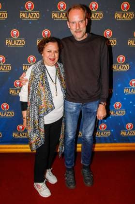 Gala-Premiere 2025 der Palazzo Dinner Show im Spiegelpalast in Berlin Berlin, 7.11.2025 Franziska Traub und Thomas Rah bei der Gala-Premiere 2025 der Palazzo Dinner Show im Spiegelpalast in Berlin Berlin Copyright: xMatthiasxGränzdörferx