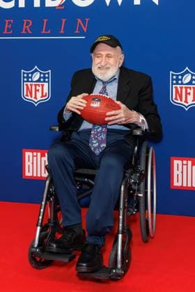 Empfang - BILD NFL TOUCHDOWN BERLIN - Gideon Kantor beim BILD TOUCHDOWN BERLIN National Football League - Empfang, anlässlich des ersten regulären Saisonspiels der NFL Teams Indianapolis Colts vs. Atlanta Falcons am 07.11.2025 im Axel-Springer-Hochhaus in Berlin. Copyright: xEventpressxKochanx