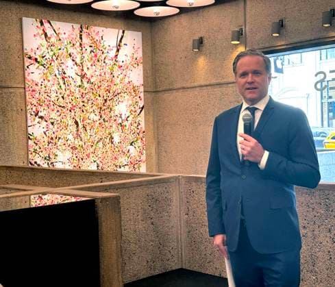 November 7, 2025, New York, New York, USA: CEO of Sotheby s CHARLES STEWART seen during November Marquee Week 2025 during SothebyÃ¢â‚¬â ¢s Opening of the New Global Headquarters at the Breuer. New York USA - ZUMAk03_ 20251107_zaf_k03_122 Copyright: xNancyxKaszermanx