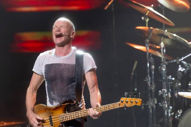 Entertainment Bilder des Tages Sting performs on stage at the Hard Rock Live in the Seminole Hotel and Casino Hollywood, in Hollywood, Florida on Friday, November 7, 2025.  MIA20251107127 GARYxIxROTHSTEIN