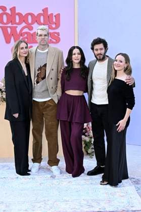 Justine Lupe, Timothy Simons, Jackie Tohn, Adam Brody und Kristen Bell beim FYC Event zur Netflix-Serie Nobody Wants This im Netflix Tudum Theater. Los Angeles, 07.11.2025
