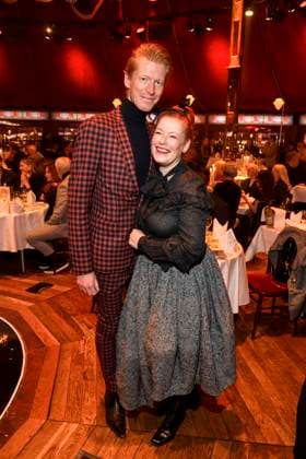 abb Palazzo- Tobias Stærbo und Enie van de Meiklokjes zu Gast bei der Gala Premiere von Kolja Kleeberg und Hans-Peter Wodarz 17. Dinner Show Unikate im PALAZZO-Spiegelpalast am 07.11.2025 in Berlin Berlin Deutschland