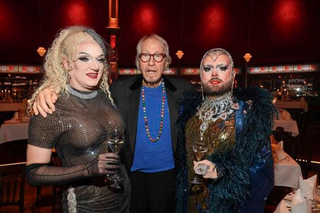 abb Palazzo- Sheila Wolf, Reiner Schöne Schoene und Gisela Kloppke zu Gast bei der Gala Premiere von Kolja Kleeberg und Hans-Peter Wodarz 17. Dinner Show Unikate im PALAZZO-Spiegelpalast am 07.11.2025 in Berlin Berlin Deutschland