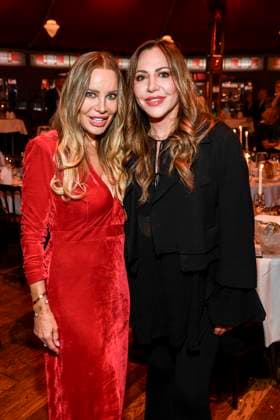 abb Palazzo- Xenia Seeberg und Simone Thomalla zu Gast bei der Gala Premiere von Kolja Kleeberg und Hans-Peter Wodarz 17. Dinner Show Unikate im PALAZZO-Spiegelpalast am 07.11.2025 in Berlin Berlin Deutschland