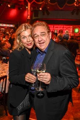 abb Palazzo- Connie Kalkofe und Oliver Kalkofe zu Gast bei der Gala Premiere von Kolja Kleeberg und Hans-Peter Wodarz 17. Dinner Show Unikate im PALAZZO-Spiegelpalast am 07.11.2025 in Berlin Berlin Deutschland