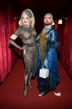 abb Palazzo- Sheila Wolf und Gisela Kloppke zu Gast bei der Gala Premiere von Kolja Kleeberg und Hans-Peter Wodarz 17. Dinner Show Unikate im PALAZZO-Spiegelpalast am 07.11.2025 in Berlin Berlin Deutschland