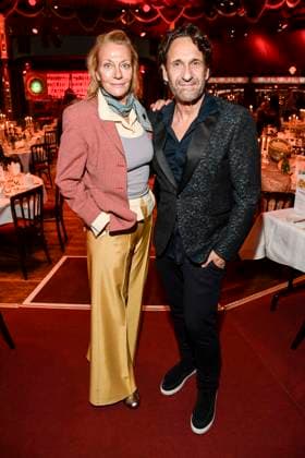 abb Palazzo- Karen Böhne Boehne und Falk-Willy Wild zu Gast bei der Gala Premiere von Kolja Kleeberg und Hans-Peter Wodarz 17. Dinner Show Unikate im PALAZZO-Spiegelpalast am 07.11.2025 in Berlin Berlin Deutschland