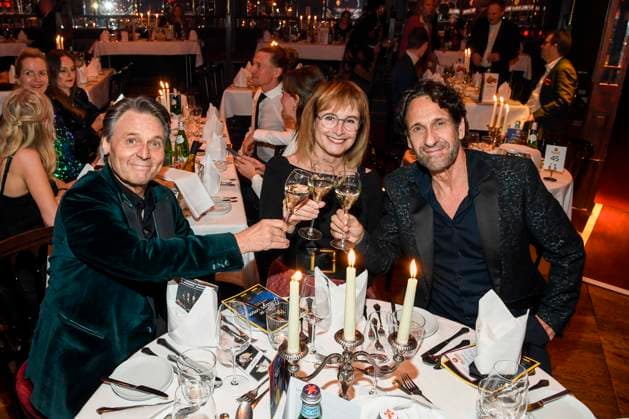 abb Palazzo- Wolfgang Bahro, Barbara Bahro und Falk-Willy Wild zu Gast bei der Gala Premiere von Kolja Kleeberg und Hans-Peter Wodarz 17. Dinner Show Unikate im PALAZZO-Spiegelpalast am 07.11.2025 in Berlin Berlin Deutschland