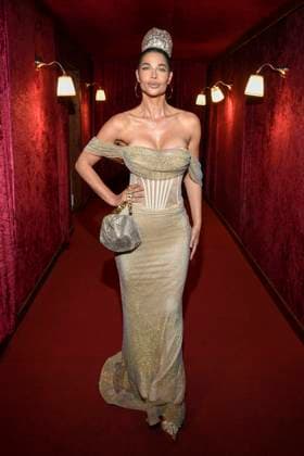 abb Palazzo- Micaela Schäfer Schaefer zu Gast bei der Gala Premiere von Kolja Kleeberg und Hans-Peter Wodarz 17. Dinner Show Unikate im PALAZZO-Spiegelpalast am 07.11.2025 in Berlin Berlin Deutschland