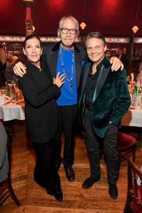 abb Palazzo- Katy Karrenbauer, Reiner Schoene und Wolfgang Bahro zu Gast bei der Gala Premiere von Kolja Kleeberg und Hans-Peter Wodarz 17. Dinner Show Unikate im PALAZZO-Spiegelpalast am 07.11.2025 in Berlin Berlin Deutschland