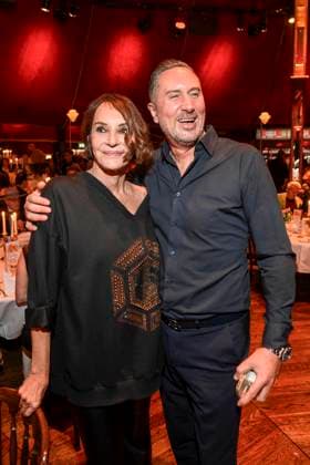 abb Palazzo- Anouschka Renzi und Jan Christoph Wagner zu Gast bei der Gala Premiere von Kolja Kleeberg und Hans-Peter Wodarz 17. Dinner Show Unikate im PALAZZO-Spiegelpalast am 07.11.2025 in Berlin Berlin Deutschland