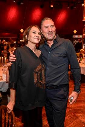 abb Palazzo- Anouschka Renzi und Jan Christoph Wagner zu Gast bei der Gala Premiere von Kolja Kleeberg und Hans-Peter Wodarz 17. Dinner Show Unikate im PALAZZO-Spiegelpalast am 07.11.2025 in Berlin Berlin Deutschland