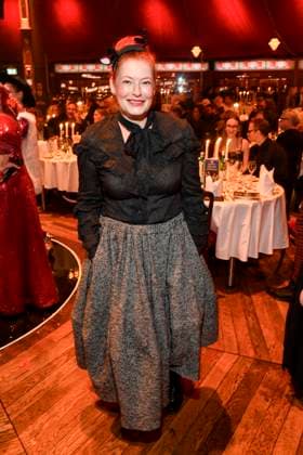 abb Palazzo- Enie van de Meiklokjes zu Gast bei der Gala Premiere von Kolja Kleeberg und Hans-Peter Wodarz 17. Dinner Show Unikate im PALAZZO-Spiegelpalast am 07.11.2025 in Berlin Berlin Deutschland