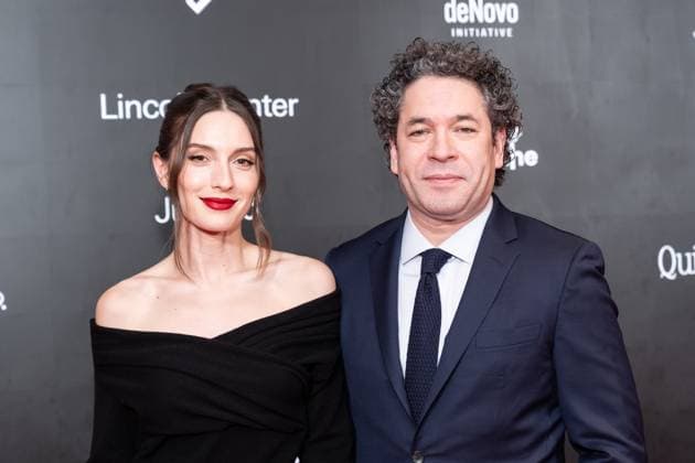 Premiere of El Canto de las Manos ( Song Of The Hands ) Maria Valverde and Gustavo Dudamel attend premiere of movie El Canto de las Manos ( Song Of The Hands ) at David Geffen Hall at Lincoln Center in New York, NY on November 7, 2025 New York New York United States Copyright: LevxRadin