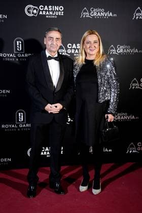 Antenas de Oro Awards 2025 The president of the Spanish Federation of Radio and Television Associations, Juan Ignacio Ocana and the mayoress of Torrelodones, Almudena Negro, during the photocall prior to the presentation of the Antenas de Oro Awards, at the Casino de Aranjuez, on November 8, 2025, in Aranjuez, Madrid Spain The Federation of Spanish Radio and Television Associations has celebrated the 52nd edition of the Golden Antenna Awards, which recognize the work of the most relevant figures of the year in television, radio and media 08 NOVEMBER 2025 PREMIOS ANTENAS DE ORO CASINO RADIO TELE MEDIOS DE COMUNICACIÓN A Pé Aranjuez Madrid Aranjuez Madrid Madrid Espana  Copyright: xA.xPÃ rezxMecax 7086902