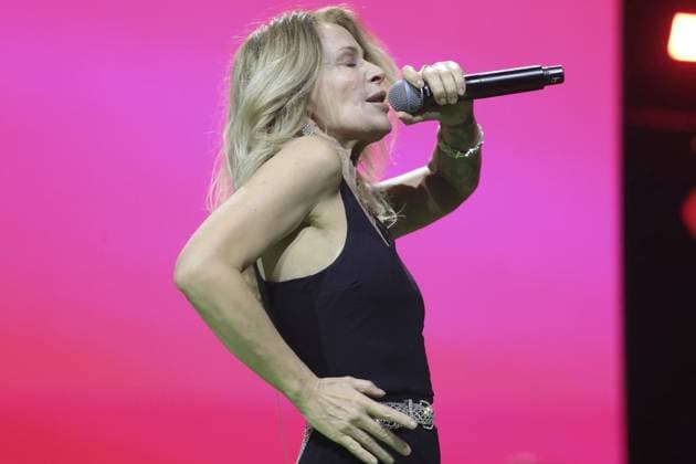 Die Schlagernacht des Jahres 2025 in der Arena Oberhausen ** NUR FÜR REDAKTIONELLE ZWECKE ** EDITORIAL USE ONLY **<p>Michelle bei der Schlagernacht des Jahres 2025 am Samstag den 08. November 2025 in der Arena Oberhausen Foto : Frank Oppitz FUNKE Foto Services< p> Bun Deutschland NRW Oberhausen Copyright: FrankxOppitz