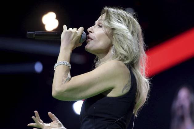 Die Schlagernacht des Jahres 2025 in der Arena Oberhausen ** NUR FÜR REDAKTIONELLE ZWECKE ** EDITORIAL USE ONLY **<p>Michelle bei der Schlagernacht des Jahres 2025 am Samstag den 08. November 2025 in der Arena Oberhausen Foto : Frank Oppitz FUNKE Foto Services< p> Bun Deutschland NRW Oberhausen Copyright: FrankxOppitz