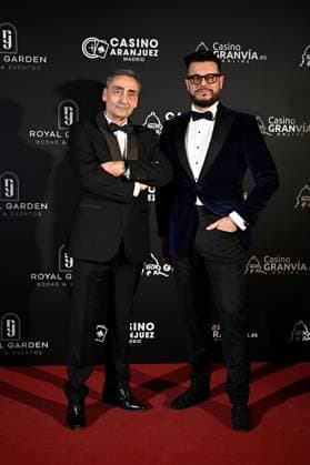 Antenas de Oro Awards 2025 The president of the Federation of Spanish Radio and Television Associations, Juan Ignacio Ocana and journalist Martín Barreiro, during the photocall prior to the presentation of the Antenas de Oro Awards, at the Casino de Aranjuez, on November 8, 2025, in Aranjuez, Madrid Spain The Federation of Spanish Radio and Television Associations has celebrated the 52nd edition of the Golden Antenna Awards, which recognize the work of the most relevant figures of the year in television, radio and media 08 NOVEMBER 2025 GOLDEN ANTENAS AWARDS CASINO RADIO TELE MEDIA A Pé Aranjuez Madrid Aranjuez Madrid Madrid Espana  Copyright: xA.xPÃ rezxMecax 7087361