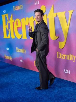November 8, 2025, Bronx, New York, USA: Miles Teller attends Eternity premiere at Regal Union Square in New York, NY on November 8, 2025. Bronx USA - ZUMAr339 20251108_znp_r339_036 Copyright: xLevxRadinx