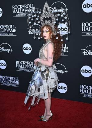 2025 Rock & Roll Hall of Fame Induction Ceremony Chappell Roan arriving to the 2025 Rock & Roll Hall of Fame Induction Ceremony held at the Peacock Theater on November 8, 2025 in Los Angeles, Ca. Los Angeles Peacock Theater California USA Copyright: xStarbuck AFF-USA.COMx