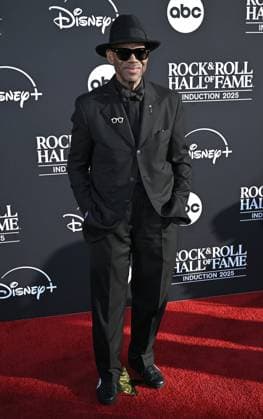 2025 Rock & Roll Hall of Fame Induction Ceremony Jimmy Jam arriving to the 2025 Rock & Roll Hall of Fame Induction Ceremony held at the Peacock Theater on November 8, 2025 in Los Angeles, Ca. Los Angeles Peacock Theater California USA Copyright: xStarbuck AFF-USA.COMx