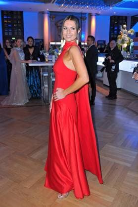 43. Deutscher Sportpresseball 2025. Laura Wontorra anläßlich des 43. Deutschen Sportpresseballs am 08.11.2025 in der Alten Oper Frankfurt Main. 20251108MWI094692