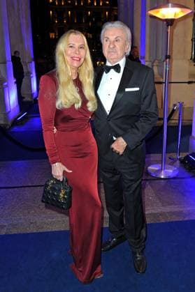 43. Deutscher Sportpresseball 2025. Willi und Heidi Weber anläßlich des 43. Deutschen Sportpresseballs am 08.11.2025 in der Alten Oper Frankfurt Main. 20251108MWI094422