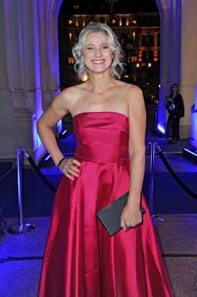 43. Deutscher Sportpresseball 2025. Britta Heidemann anläßlich des 43. Deutschen Sportpresseballs am 08.11.2025 in der Alten Oper Frankfurt Main. 20251108MWI094536
