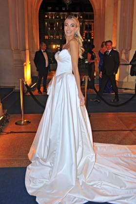 43. Deutscher Sportpresseball 2025. Annika Gassner anläßlich des 43. Deutschen Sportpresseballs am 08.11.2025 in der Alten Oper Frankfurt Main. 20251108MWI094630