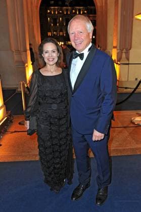 43. Deutscher Sportpresseball 2025. Tom Buhrow und Daniela Boff anläßlich des 43. Deutschen Sportpresseballs am 08.11.2025 in der Alten Oper Frankfurt Main. 20251108MWI094644