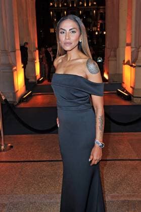 43. Deutscher Sportpresseball 2025. Sabrina Setlur anläßlich des 43. Deutschen Sportpresseballs am 08.11.2025 in der Alten Oper Frankfurt Main. 20251108MWI094681