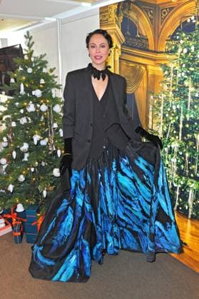 43. Deutscher Sportpresseball 2025. Natalia Yegorova anläßlich des 43. Deutschen Sportpresseballs am 08.11.2025 in der Alten Oper Frankfurt Main. 20251108MWI094733