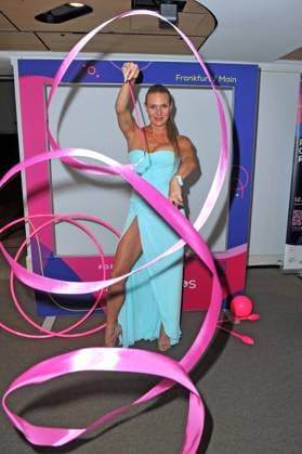 43. Deutscher Sportpresseball 2025. Magdalena Brzeska anläßlich des 43. Deutschen Sportpresseballs am 08.11.2025 in der Alten Oper Frankfurt Main. 20251108MWI094742
