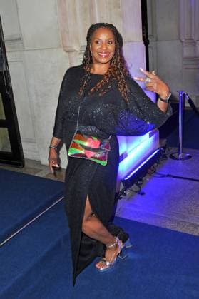 43. Deutscher Sportpresseball 2025. Liz Baffoe anläßlich des 43. Deutschen Sportpresseballs am 08.11.2025 in der Alten Oper Frankfurt Main. 20251108MWI094484