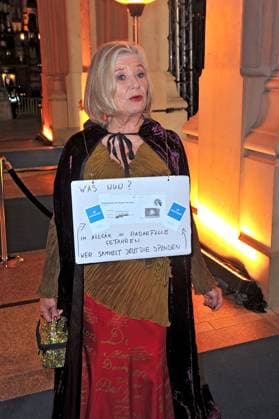 43. Deutscher Sportpresseball 2025. Jutta Speidel anläßlich des 43. Deutschen Sportpresseballs am 08.11.2025 in der Alten Oper Frankfurt Main. 20251108MWI094567