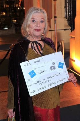 43. Deutscher Sportpresseball 2025. Jutta Speidel anläßlich des 43. Deutschen Sportpresseballs am 08.11.2025 in der Alten Oper Frankfurt Main. 20251108MWI094569